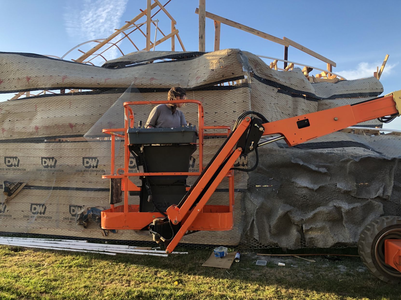 Building Napa's mini-Matterhorn roller coaster